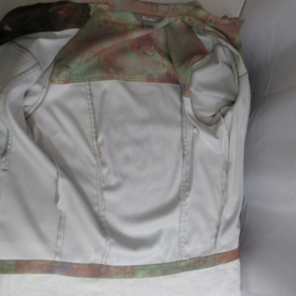 TanJay Multicolor Artistic Jacket Size Medium - Picture 6 of 10